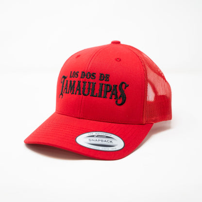 Los Dos de Tamaulipas - Red Trucker Hat