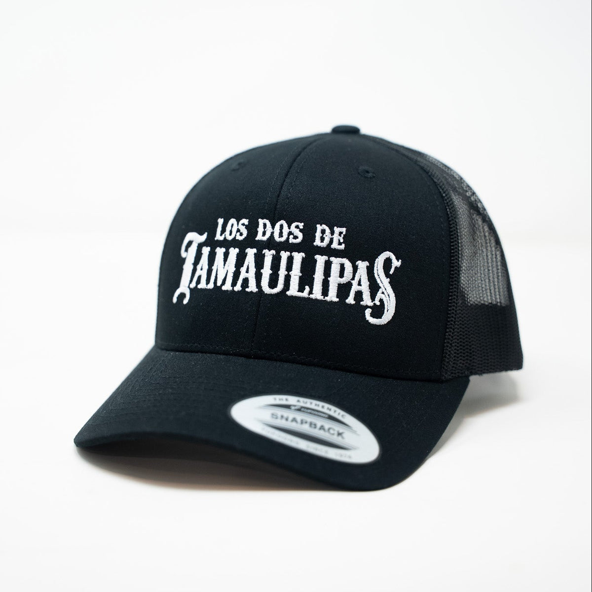 Los Dos de Tamaulipas - Black Trucker Hat