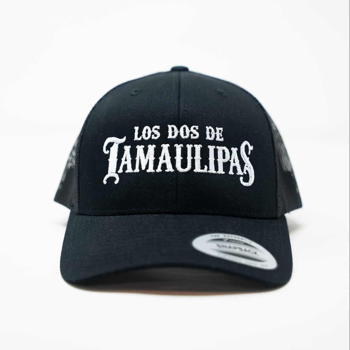 Los Dos de Tamaulipas - Black Trucker Hat