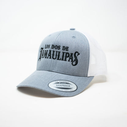 Los Dos de Tamaulipas - Grey Trucker Hat