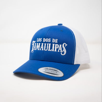Los Dos de Tamaulipas - Blue Trucker Hat