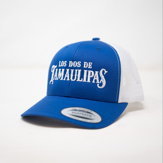 Los Dos de Tamaulipas - Blue Trucker Hat