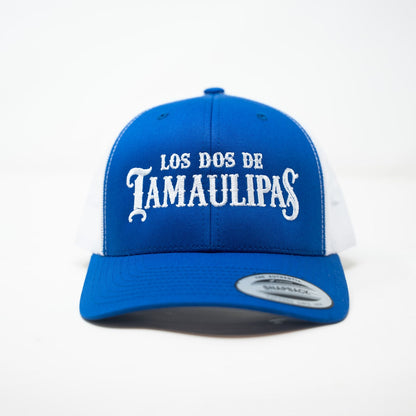 Los Dos de Tamaulipas - Blue Trucker Hat