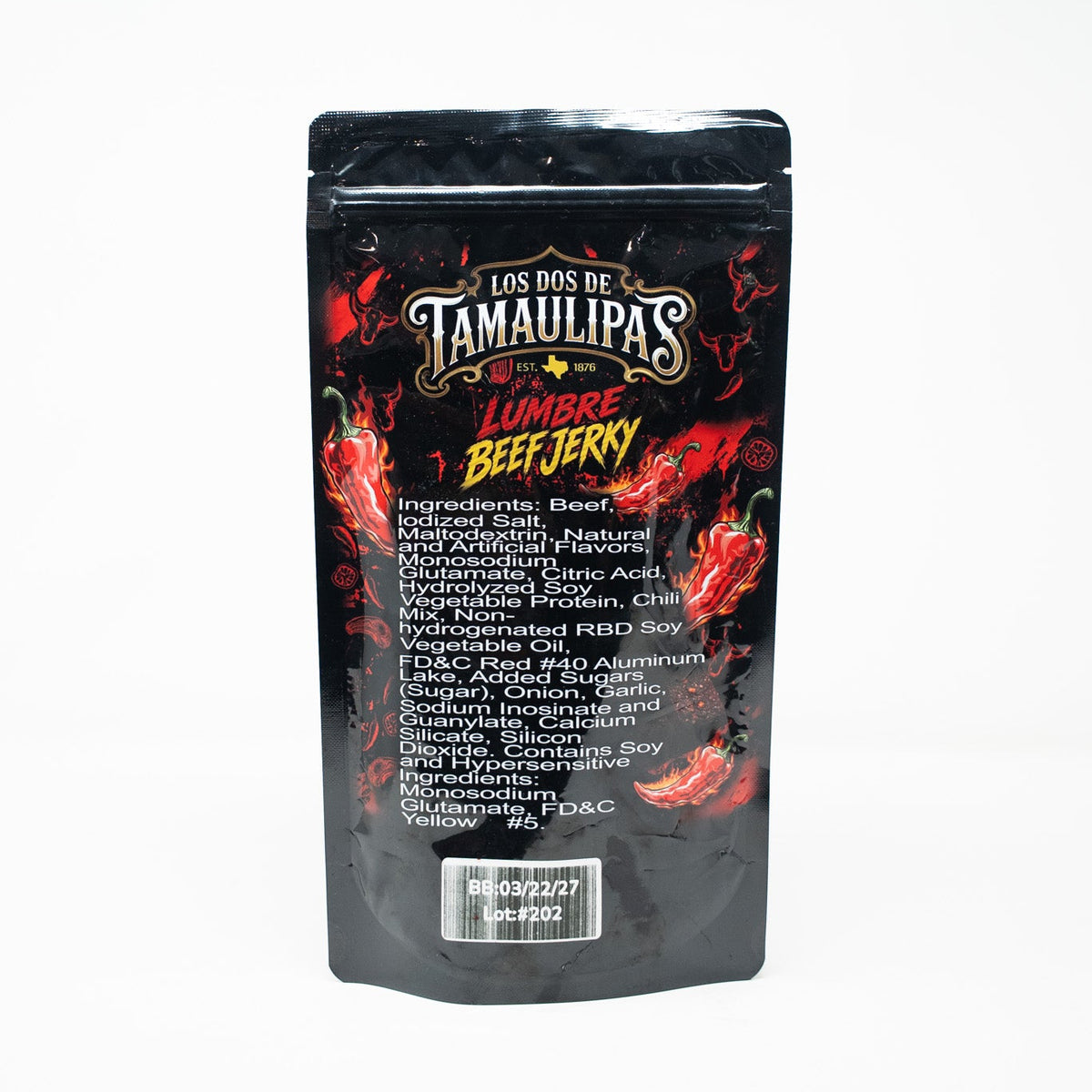 Los Dos de Tamaulipas – Lumbre Beef Jerky